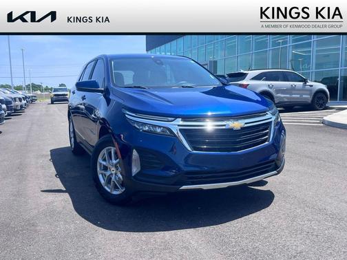 Blue Glow Metallic 2022 Chevrolet Equinox 1LT