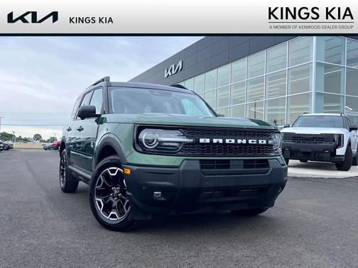 Green Metallic 2025 Ford Bronco Sport Outer Banks