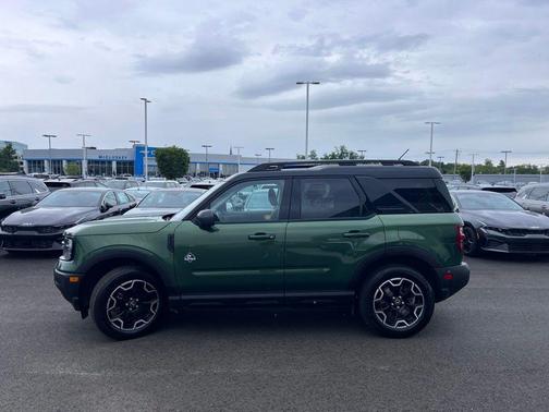 Green Metallic 2025 Ford Bronco Sport Outer Banks