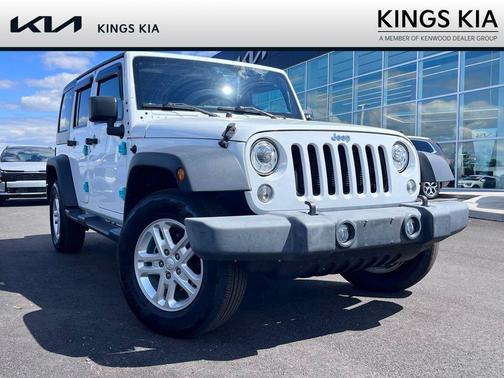 Bright White Clearcoat 2017 Jeep Wrangler Unlimited Sport
