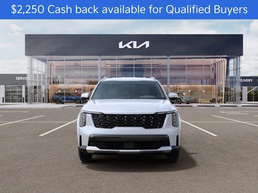 White 2026 Kia Sorento S