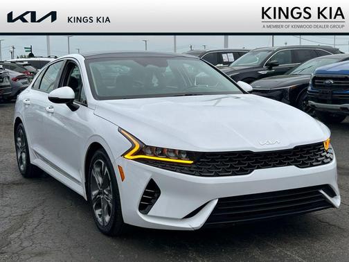 Glacial White Pearl 2023 Kia K5 EX