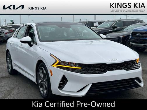 Glacial White Pearl 2023 Kia K5 EX