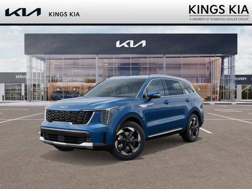 Mineral Blue 2026 Kia Sorento Hybrid EX