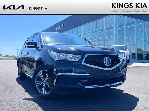 Black 2019 Acura MDX 3.5L