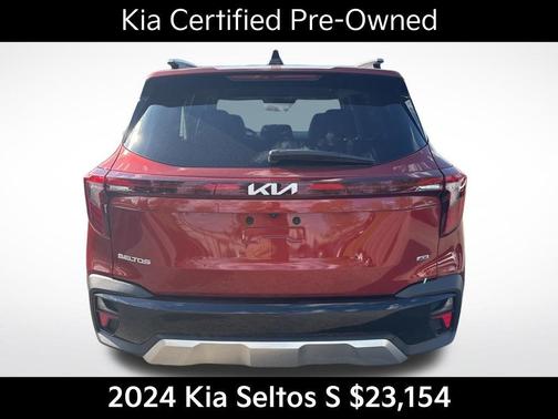 Mars Orange 2024 Kia Seltos S