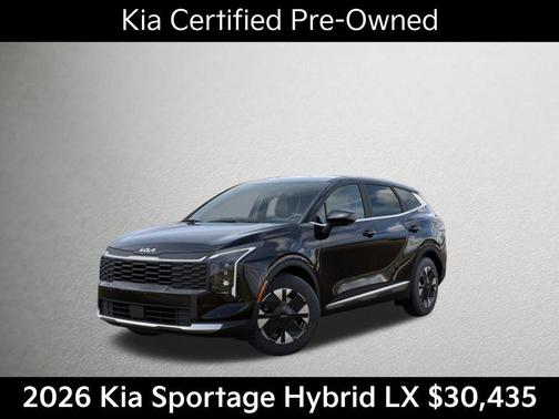 Fusion Orange 2026 Kia Sportage Hybrid LX