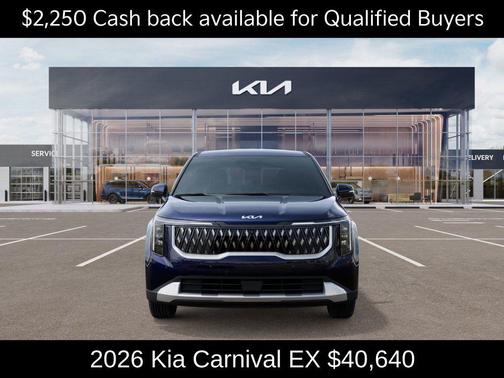 Deep Chroma Blue 2026 Kia Carnival EX