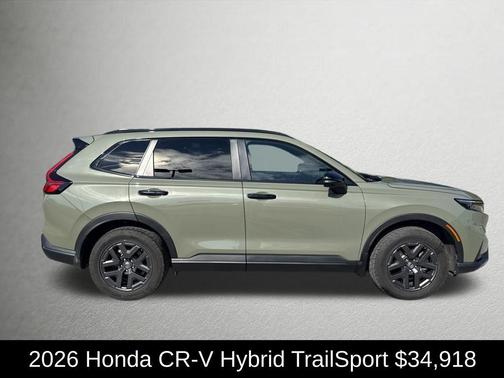 Ash Green 2026 Honda CR-V Hybrid TrailSport