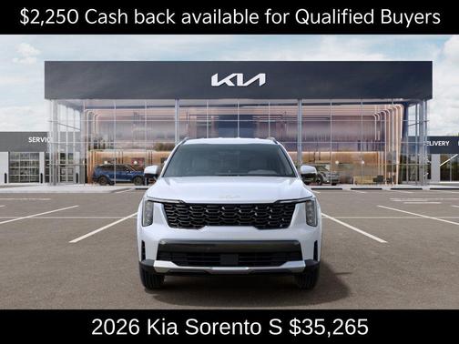 Glacial White Pearl 2026 Kia Sorento S