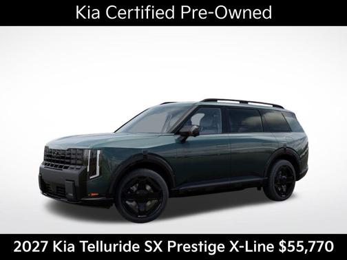 Black Jade 2027 Kia Telluride SX-Prestige