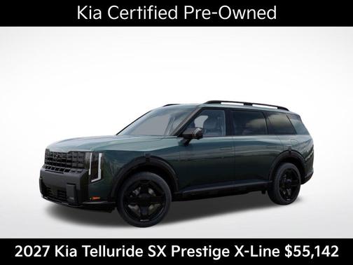 Black Jade 2027 Kia Telluride SX-Prestige