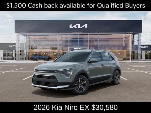 Green 2026 Kia Niro EX