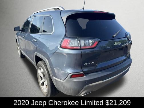 Slate Blue Pearlcoat 2020 Jeep Cherokee Limited
