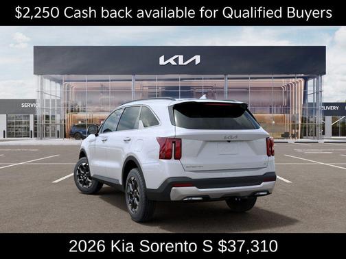 Glacial White Pearl 2026 Kia Sorento S