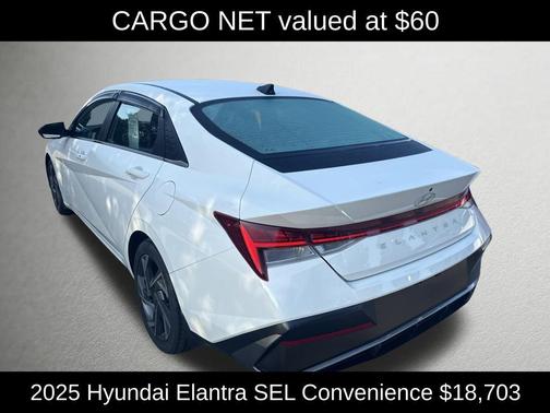 White 2025 Hyundai ELANTRA SEL Convenience