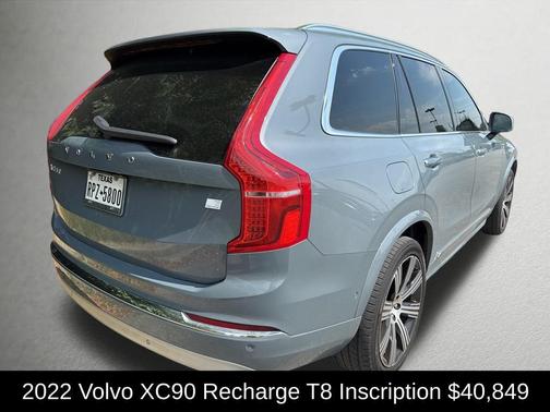 2022 Volvo XC90 Recharge Plug-In Hybrid T8 Inscription Extended Range 6P