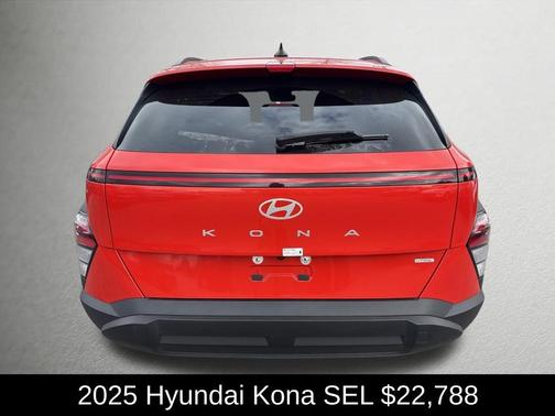Orange Pearl 2025 Hyundai KONA SEL