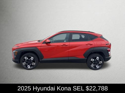 Orange Pearl 2025 Hyundai KONA SEL