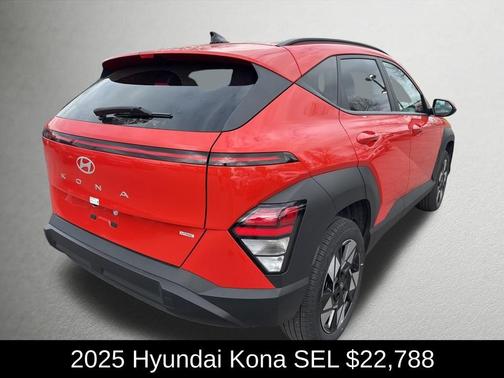 Orange Pearl 2025 Hyundai KONA SEL