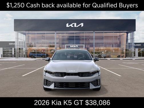 Wolf Gray 2026 Kia K5 GT