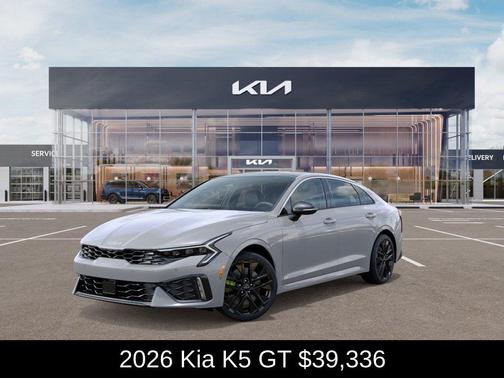Wolf Gray 2026 Kia K5 GT