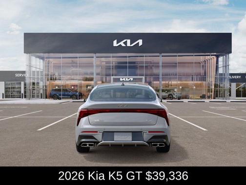 Wolf Gray 2026 Kia K5 GT