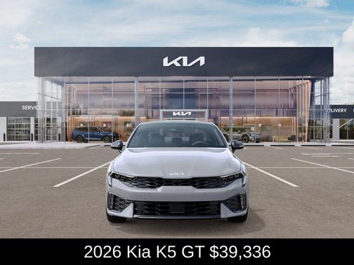 Wolf Gray 2026 Kia K5 GT