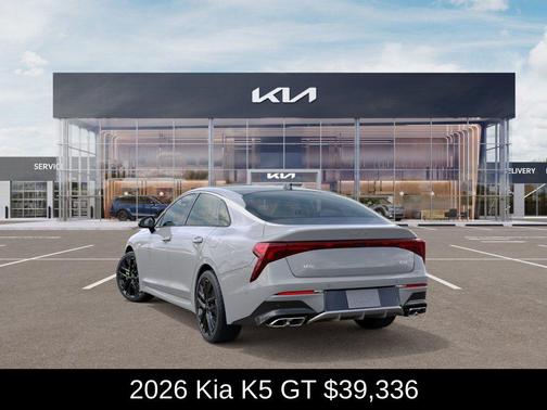 Wolf Gray 2026 Kia K5 GT