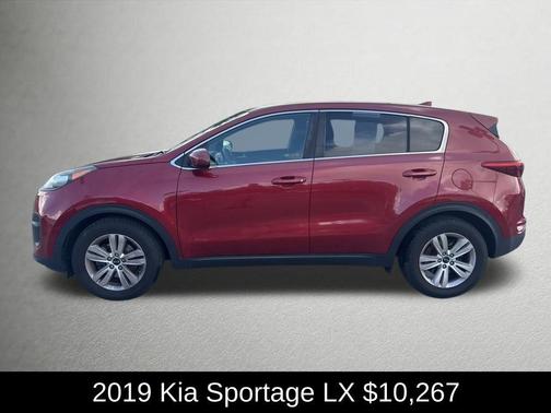 Hyper Red 2019 Kia Sportage LX