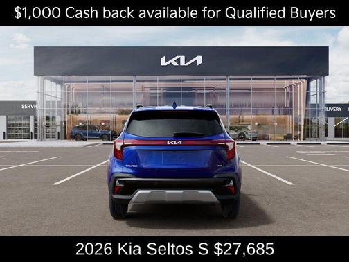 Neptune Blue 2026 Kia Seltos S