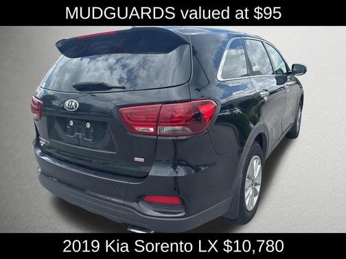 Ebony Black 2019 Kia Sorento LX