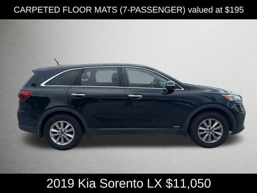 Ebony Black 2019 Kia Sorento LX