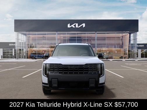 Glacial White Pearl 2027 Kia Telluride SX