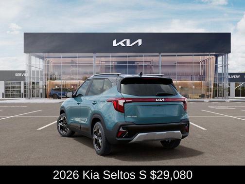 Blue / Black 2026 Kia Seltos S