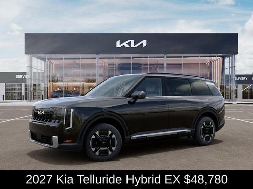 Ebony Black 2027 Kia Telluride EX