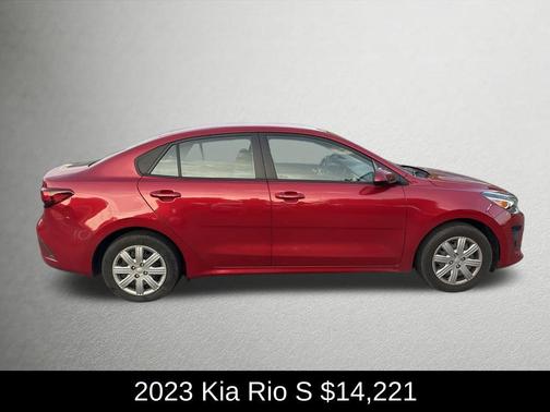 Currant Red 2023 Kia Rio S