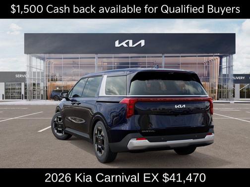 Deep Chroma Blue 2026 Kia Carnival EX