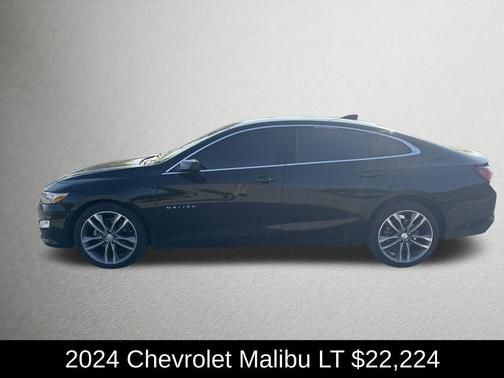 Mosaic Black Metallic 2024 Chevrolet Malibu 2LT