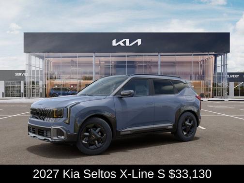 Gray 2027 Kia Seltos X-Line