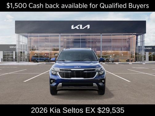 Dark Ocean Blue 2026 Kia Seltos EX