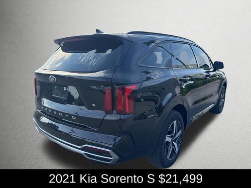 Ebony Black 2021 Kia Sorento S