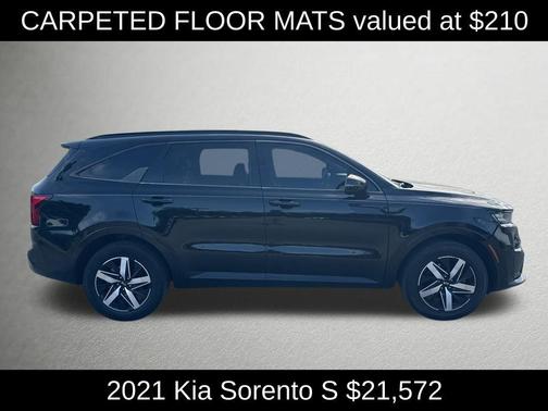 Ebony Black 2021 Kia Sorento S