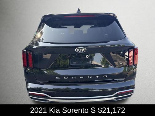 Ebony Black 2021 Kia Sorento S