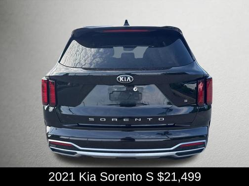 Ebony Black 2021 Kia Sorento S