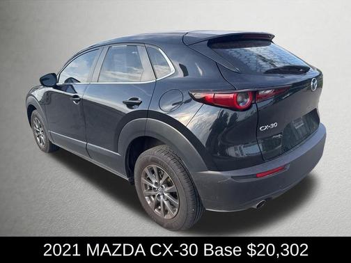Jet Black Mica 2021 Mazda CX-30 Base