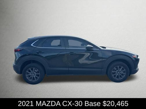 Jet Black Mica 2021 Mazda CX-30 Base