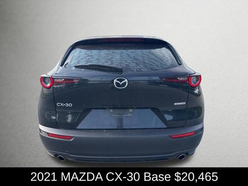 Jet Black Mica 2021 Mazda CX-30 Base