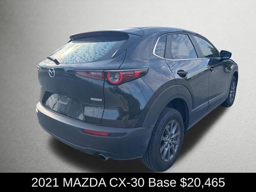 Jet Black Mica 2021 Mazda CX-30 Base