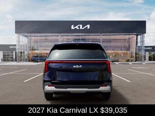 Deep Chroma Blue 2027 Kia Carnival LX